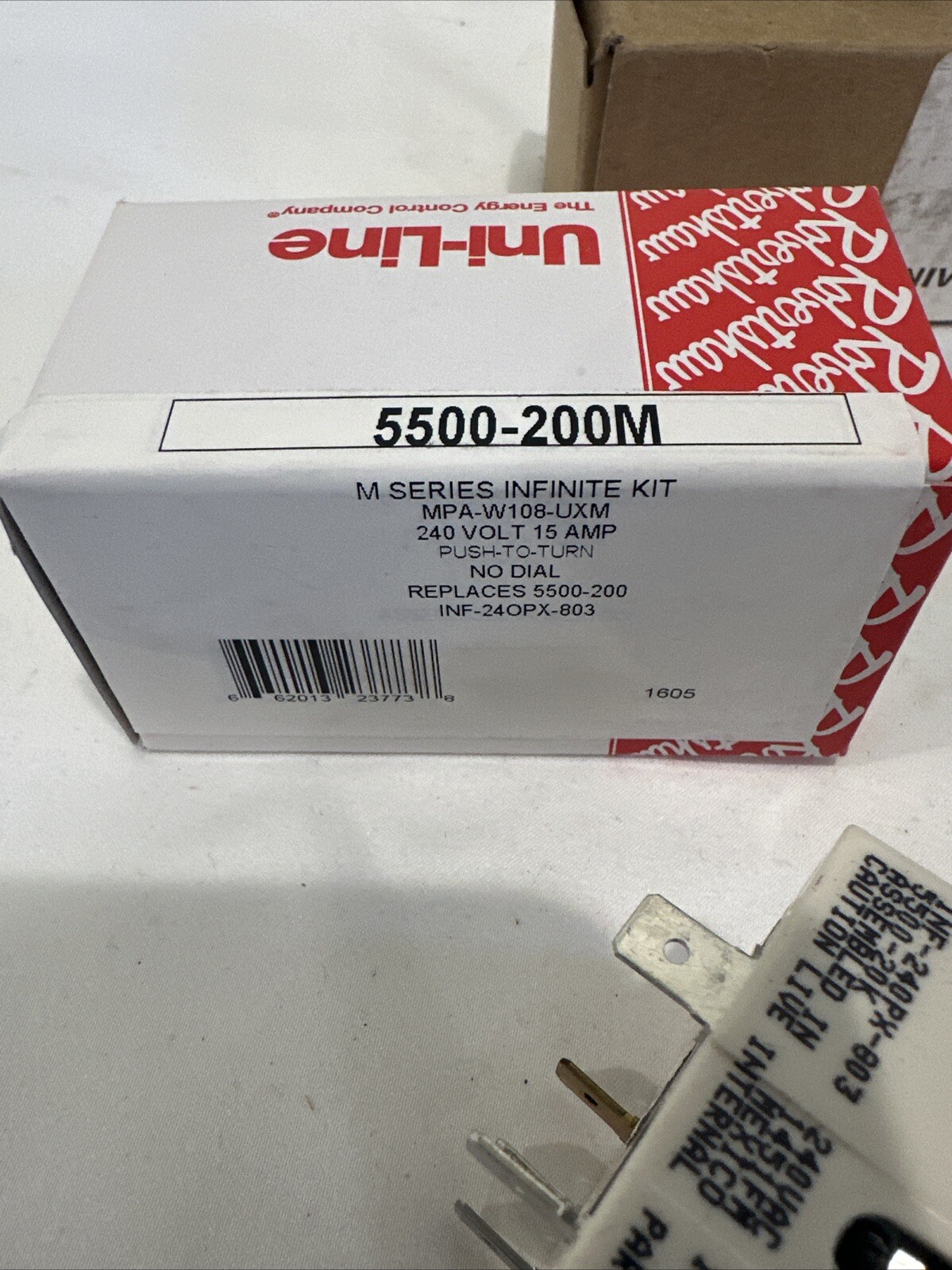 5500-200M Uni-Kit Universal Electric Range Infinite Switch Replacement