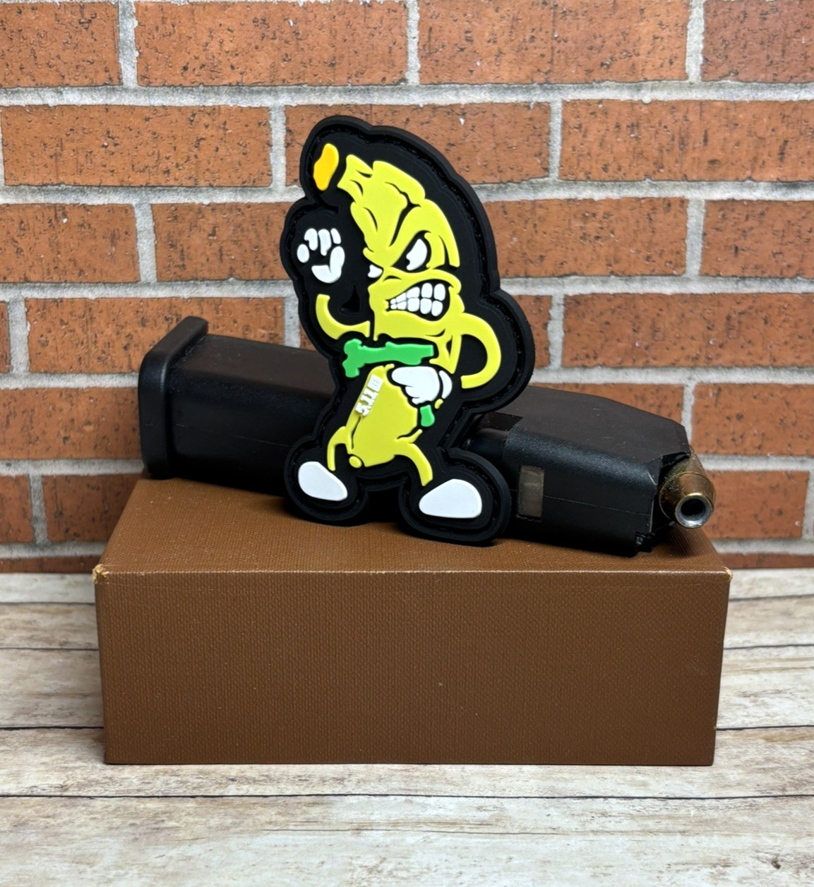 Tactical PVC Patch - Banana Patch - Military Morale Gun Patch