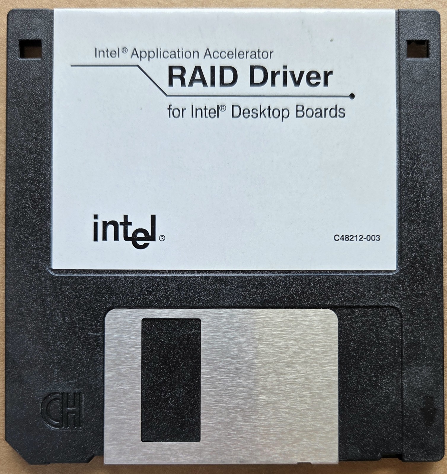 Intel Application Accelerator 2.0 RAID Edition Driver Floppy Disk for Intel Desk