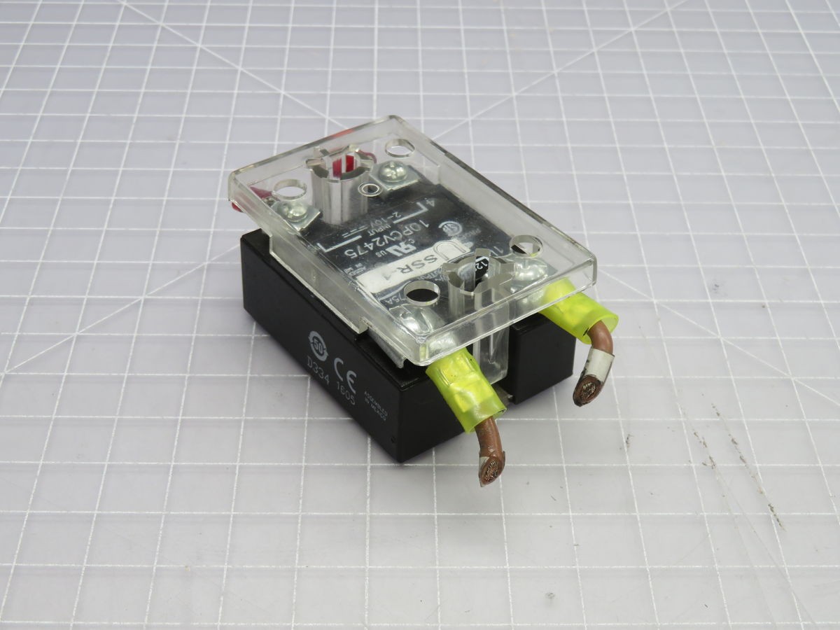 LOT OF 2 CRYDOM 10PCV2475 HIGH -PERFORMANCE PHASE ANGLE CONTROLLER T268419