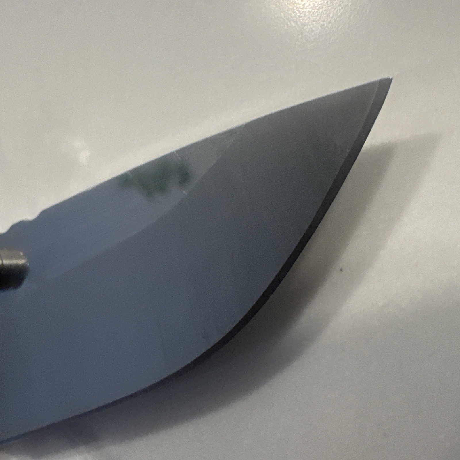 Sanrenmu Drop Point Folding Pocket Knife Blue Nylon CK-SRSK-7084 - New