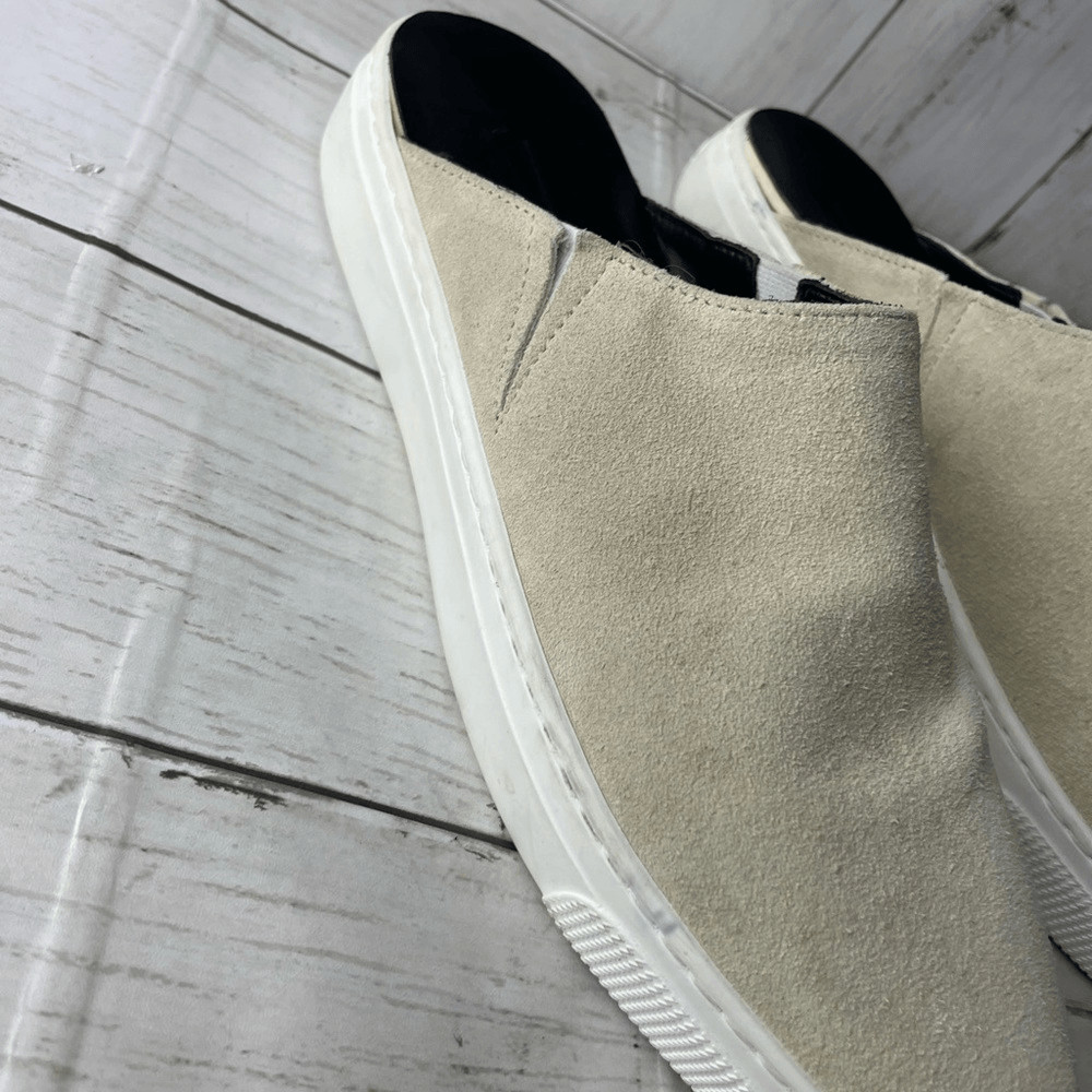 ZCD Montreal Suede Leather Mesh Accent Mules Size 7