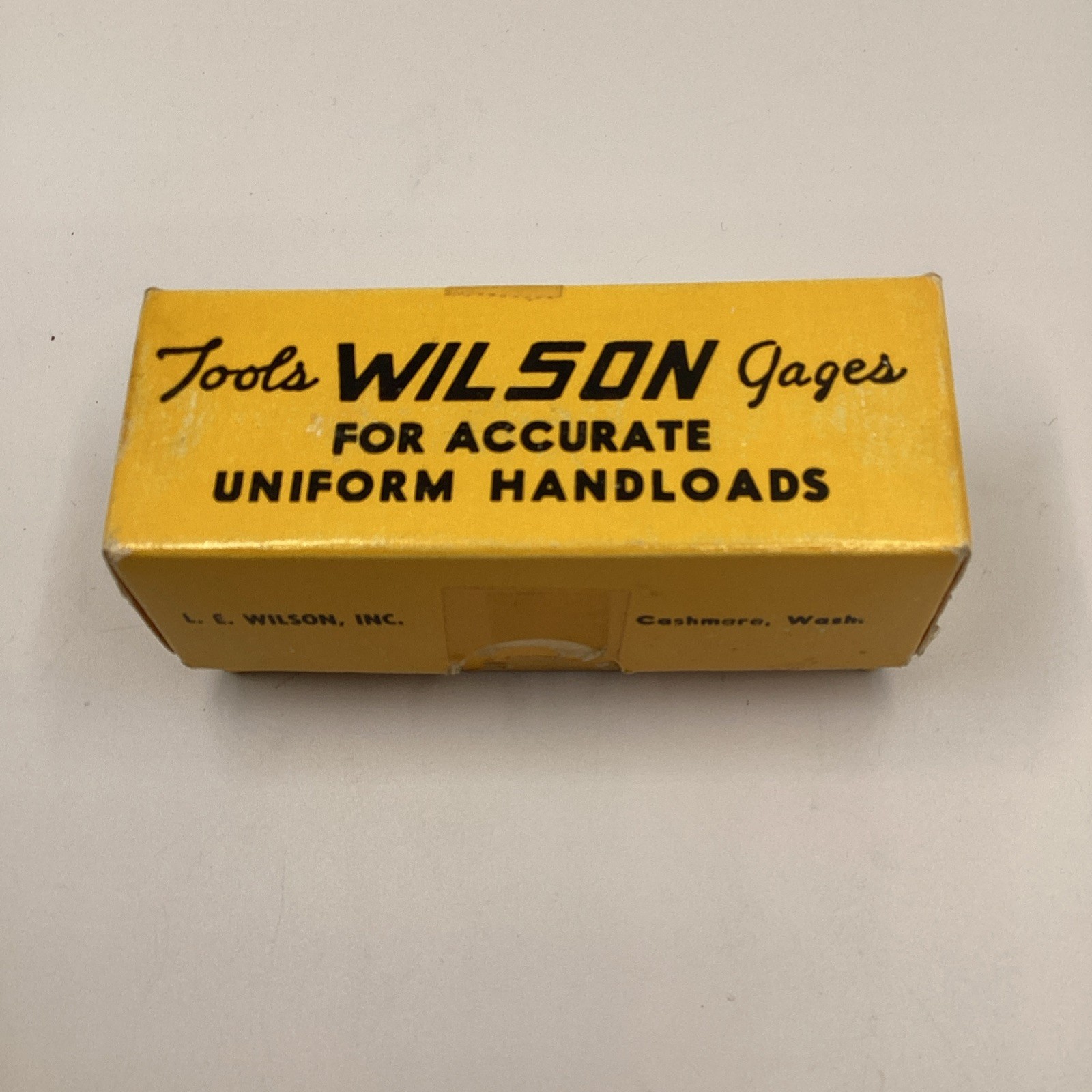 L.E. Wilson Inside Neck Reamer .22 Cal Reloading Tool w/ Box Vintage USA