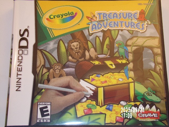 Crayola Treasure Adventures - Nintendo DS / Case ONLY / No Game / Authentic USA