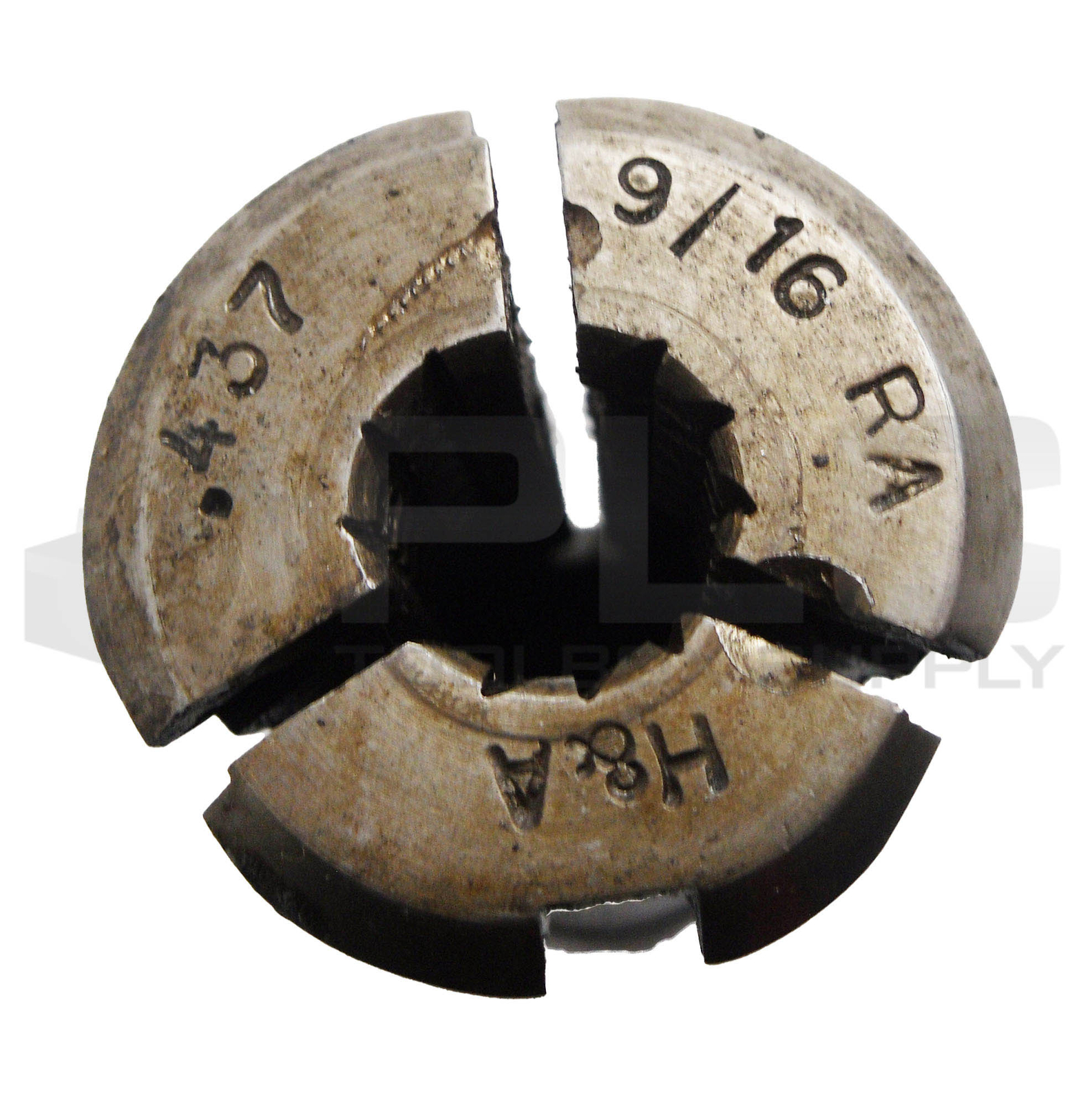 H&A .437 SERRATED COLLET 9/16" RA