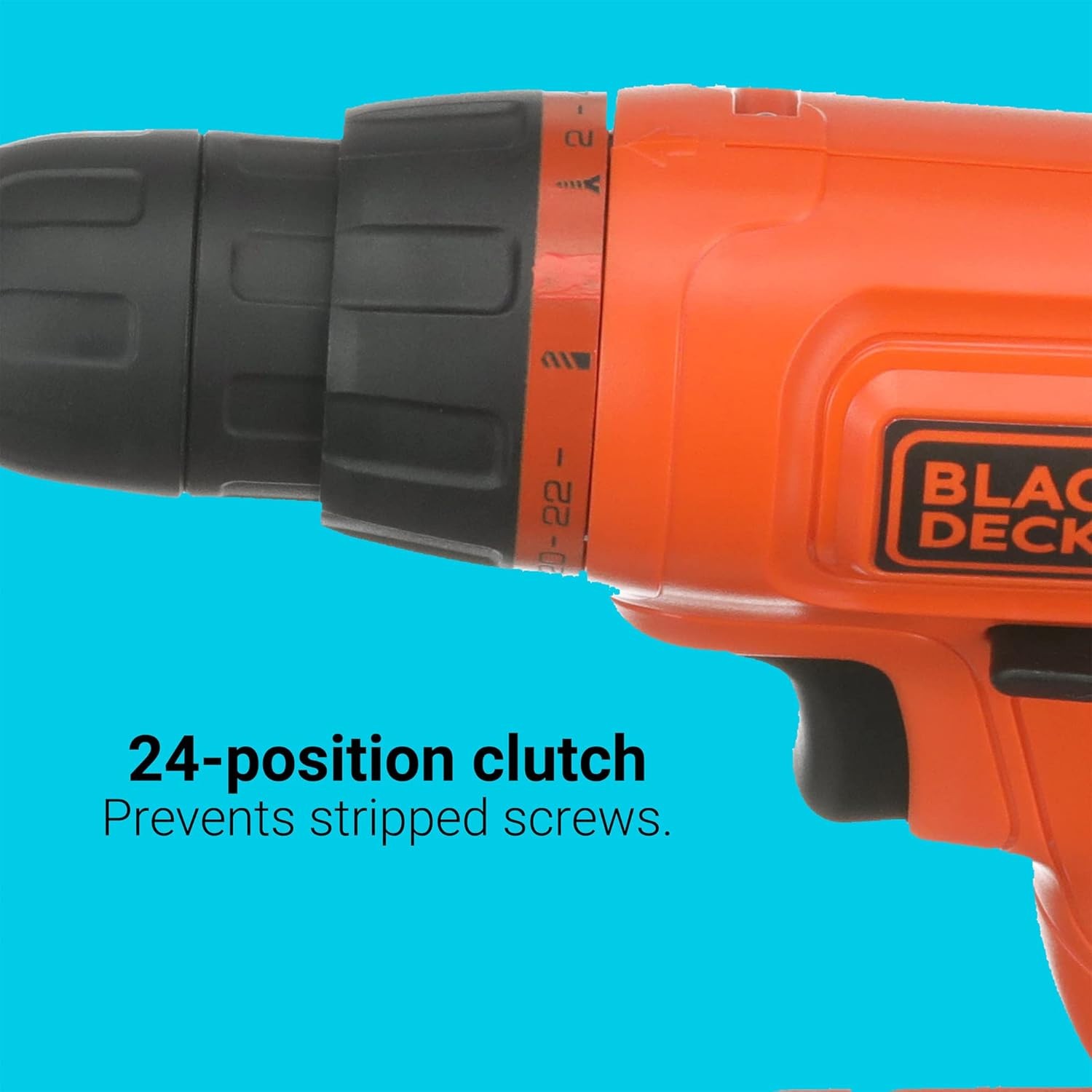 BLACK+DECKER 20V Drill Driver Kit 100pc - Lithium Ion Cordless BDC120VA100