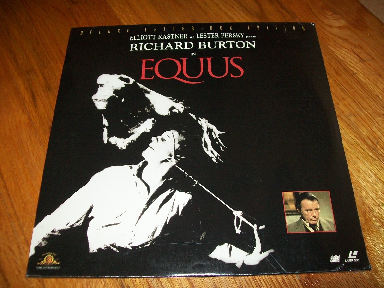 EQUUS 2-Laserdisc LD BRAND NEW SEALED WIDESCREEN FORMAT RICHARD BURTON STARS!