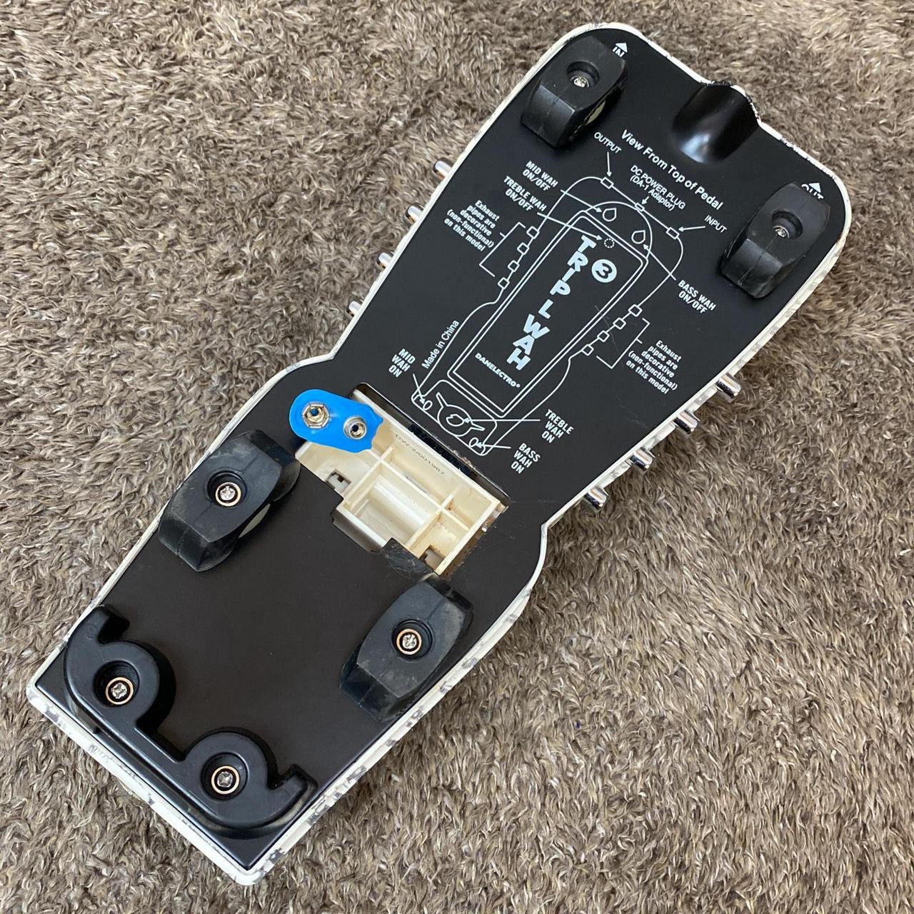 Danelectro Trip L Wah Guitar Effect Pedal Used, Scratches