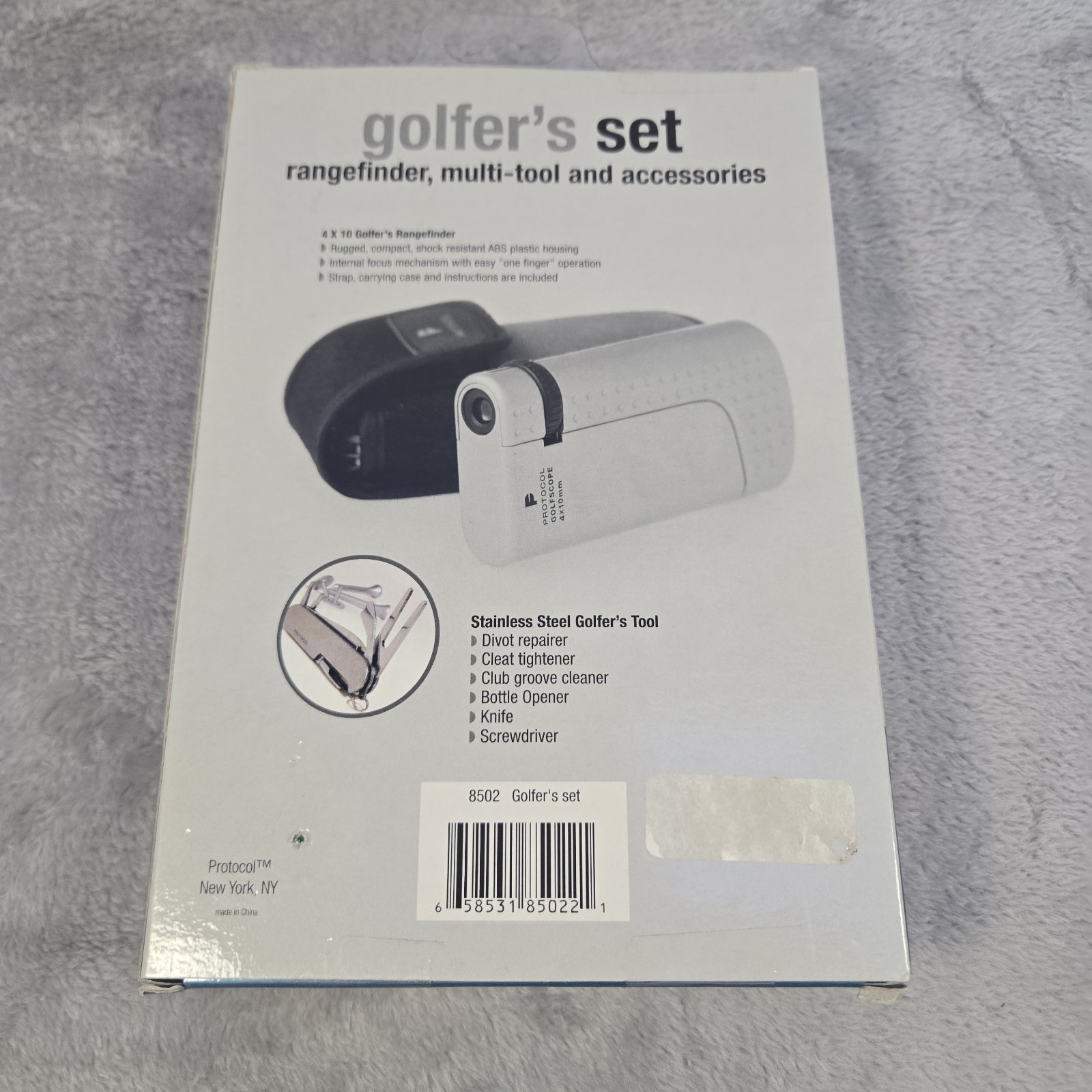 Protocol Golfers Rangefinder Multi Tool Set And Accessories Golf Set New