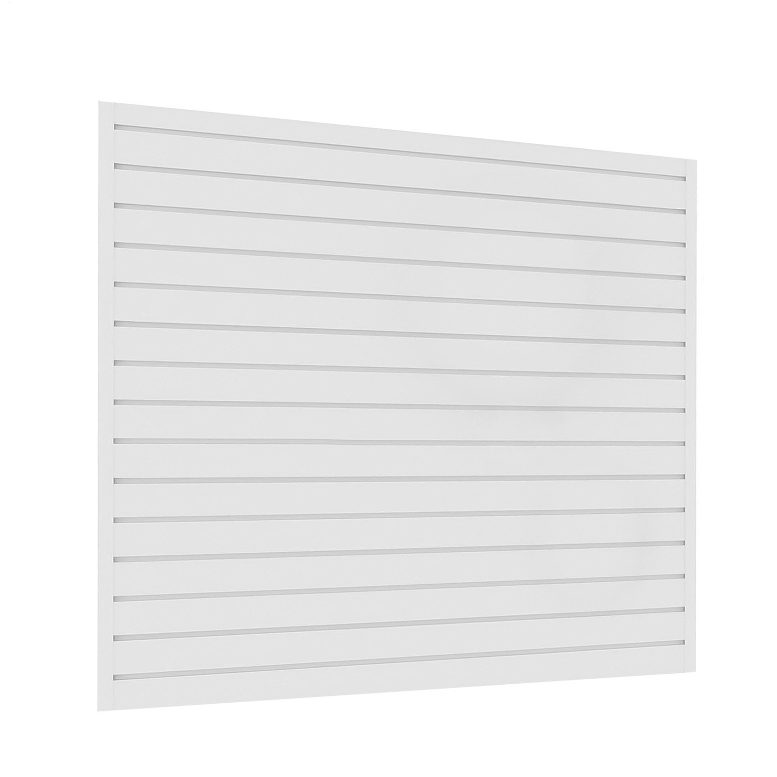 Slatwall Panels Garage Storage Panel Organizer 1' H x 4' W White Set of 4