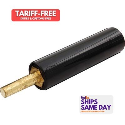 Allstar ALL76312, One Gold Brass Black Quick Disconnect Male End Performance Par