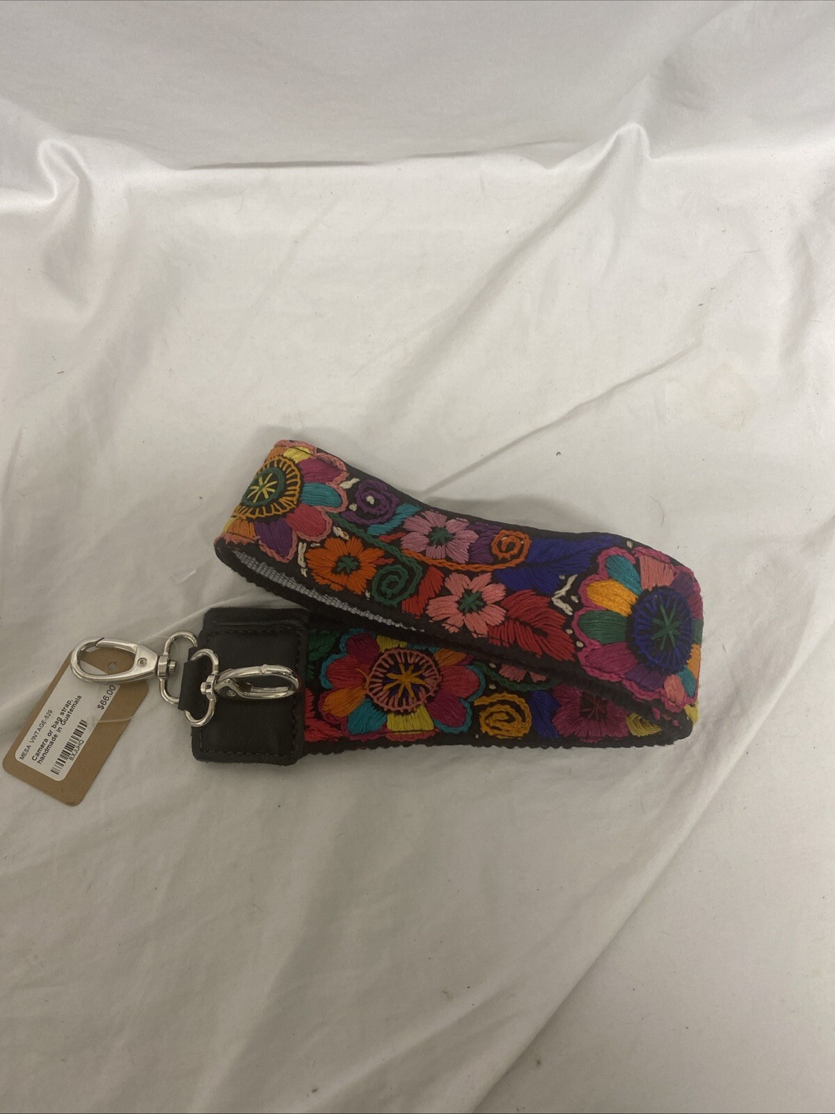 WIDE VINTAGE CAMERA STRAP. COLORFUL. BOHEMIAN. HIPPY. HIPPIE. ADJUSTABLE  E