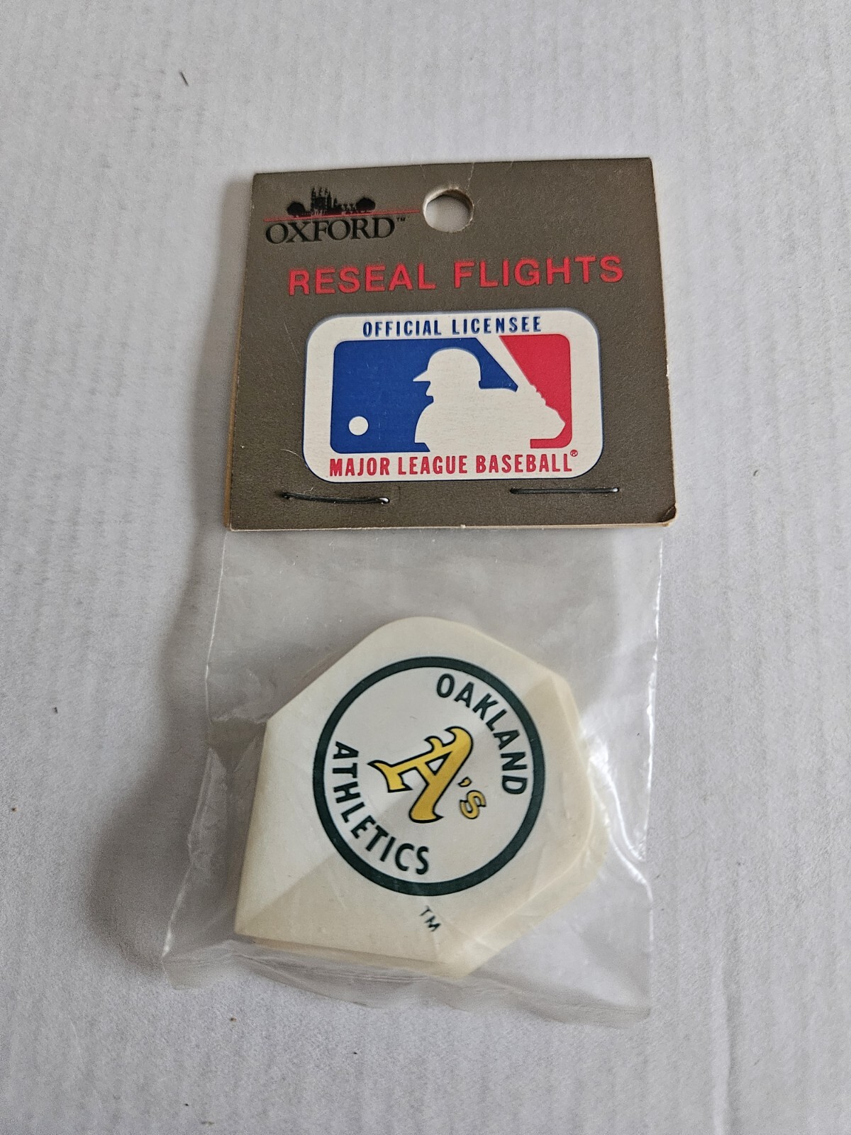 MLB Oakland Athletics Dart Flights Baseball 1 Packs Of 3  NOS