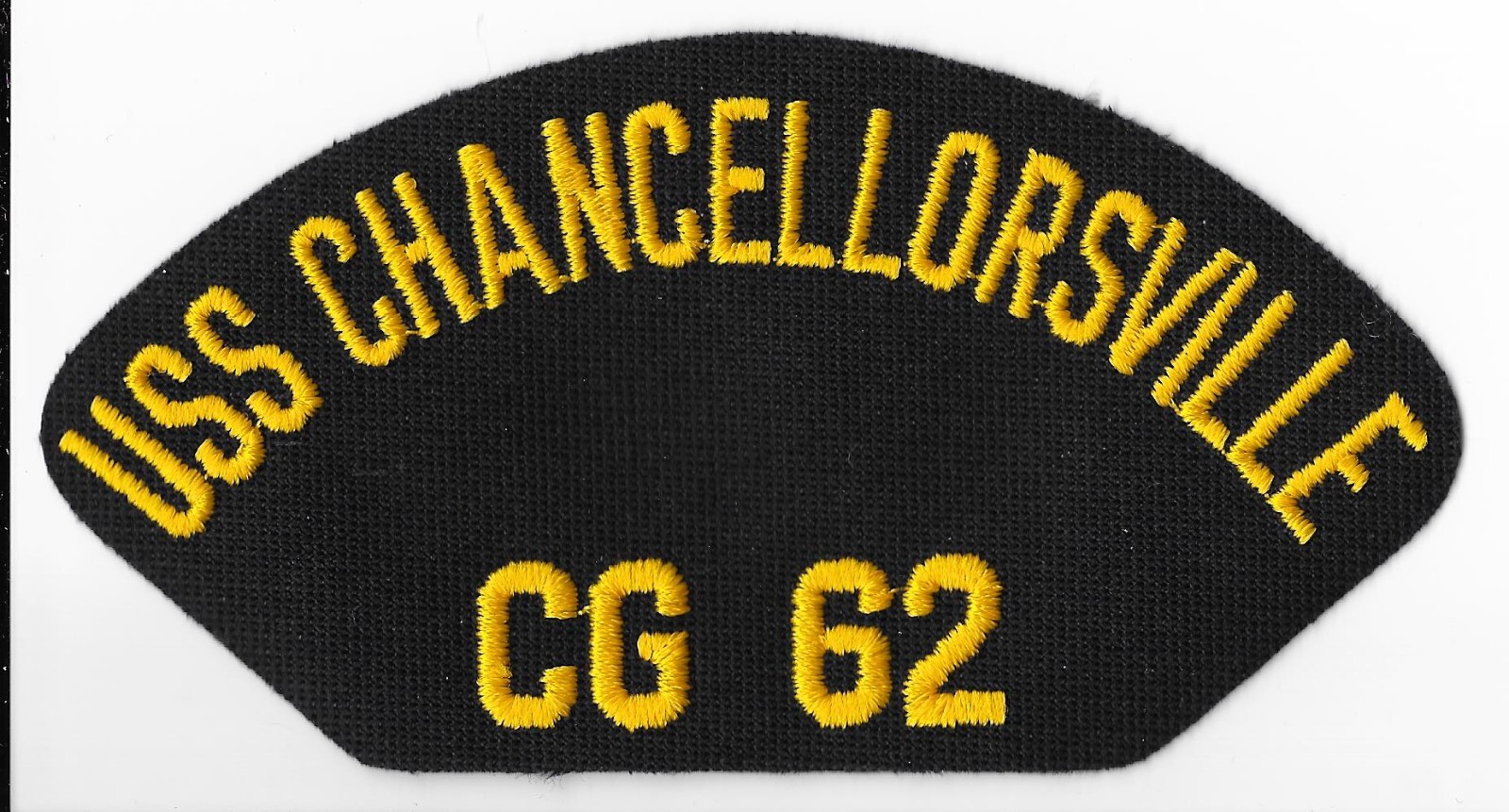 United States Navy USS Chancellorsville CG 62 Hat Patch V5
