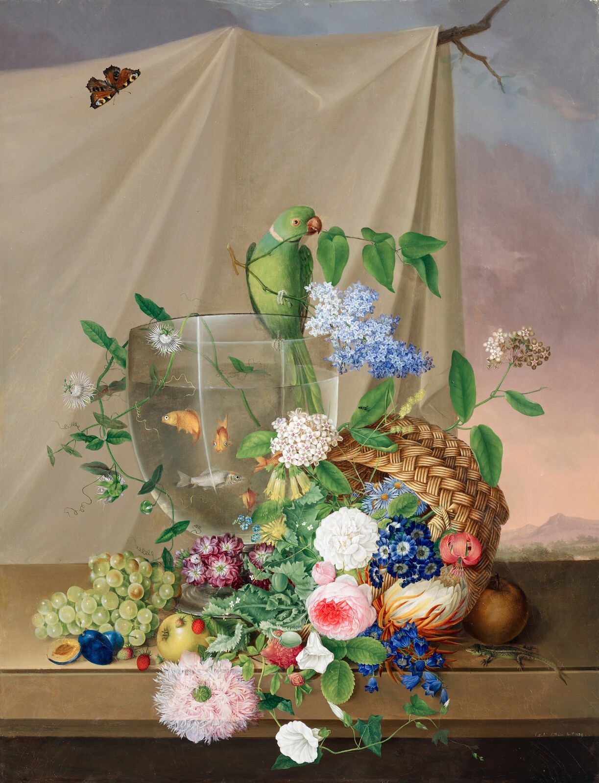 Chatinka Coreth : "Still Life" (1829) - Giclee Fine Art Print