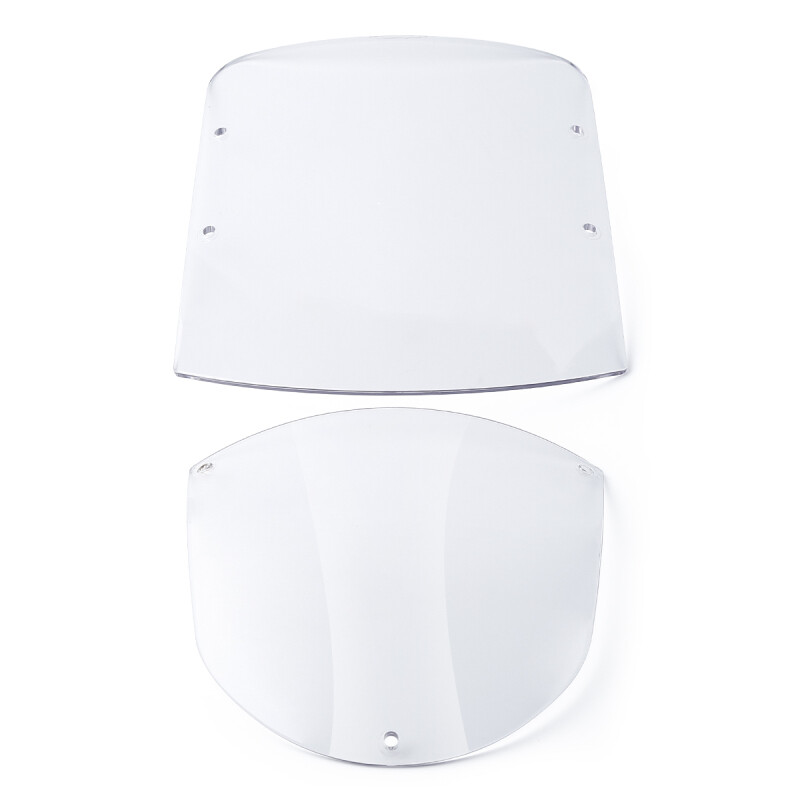 Clear Windshield Quarter Fairing Fit For Harley Sportster 1988-2016 Dyna 1995-05