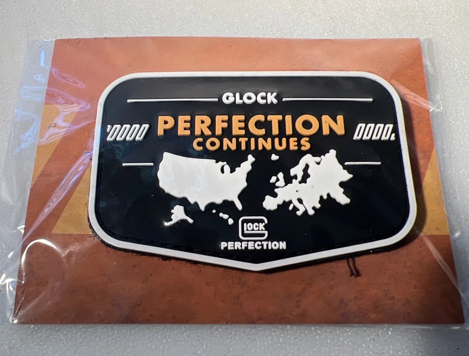 Glock  Perfection Continues  Tactical Morale Patch Vegas Shot Show 2025