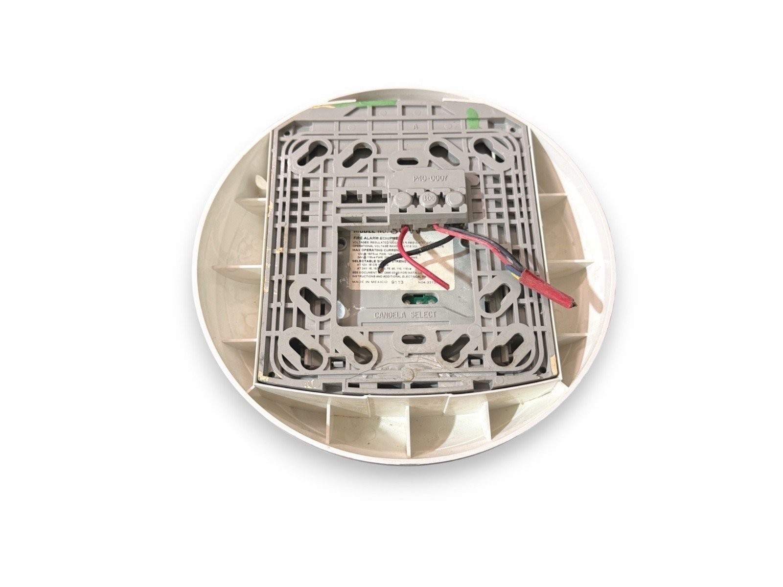 System Sensor SCW Fire Alarm Strobe Ceiling White