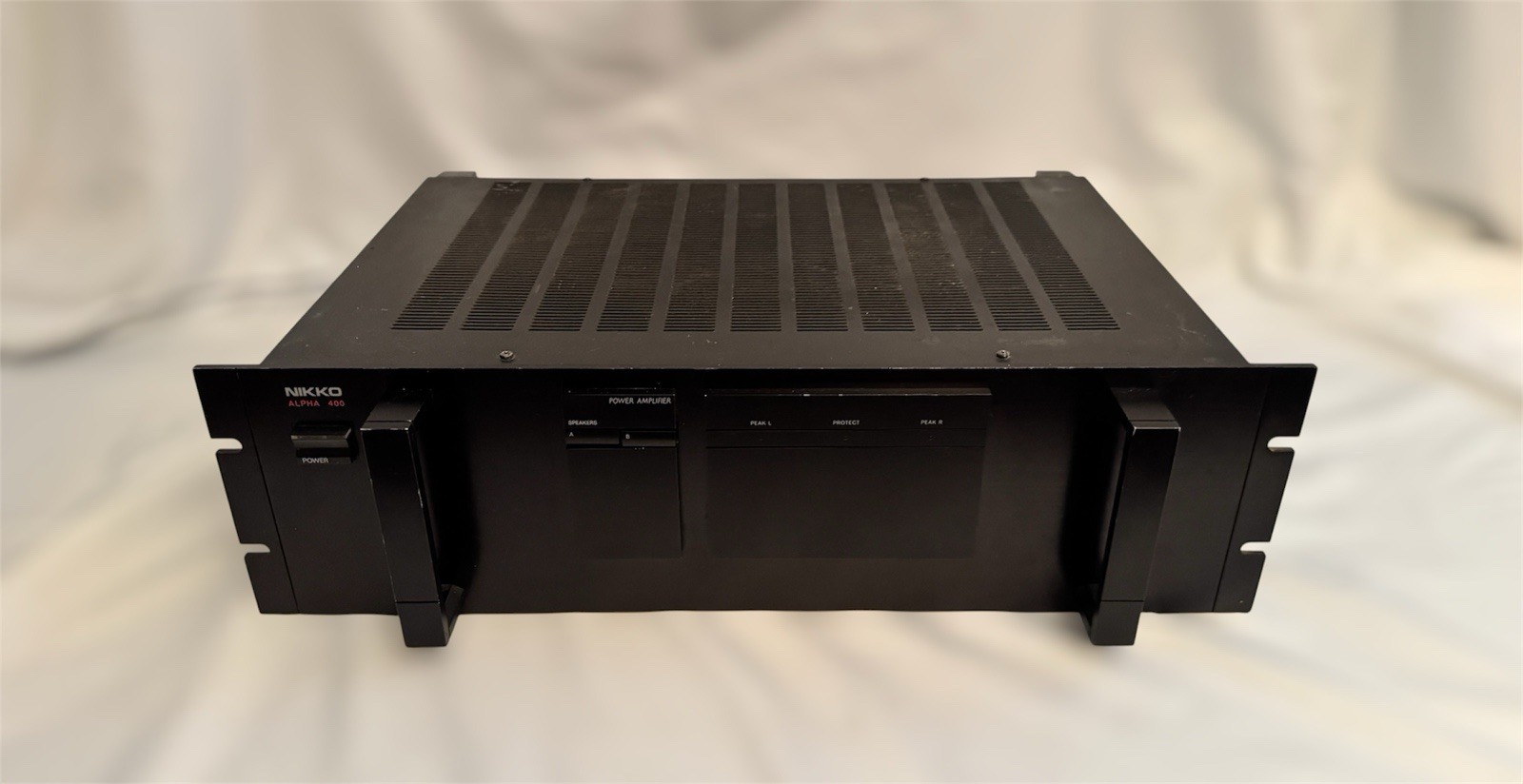 Nikko Alpha 400 Vintage 1990  Stereo Power Amplifier TESTED AND WORKING