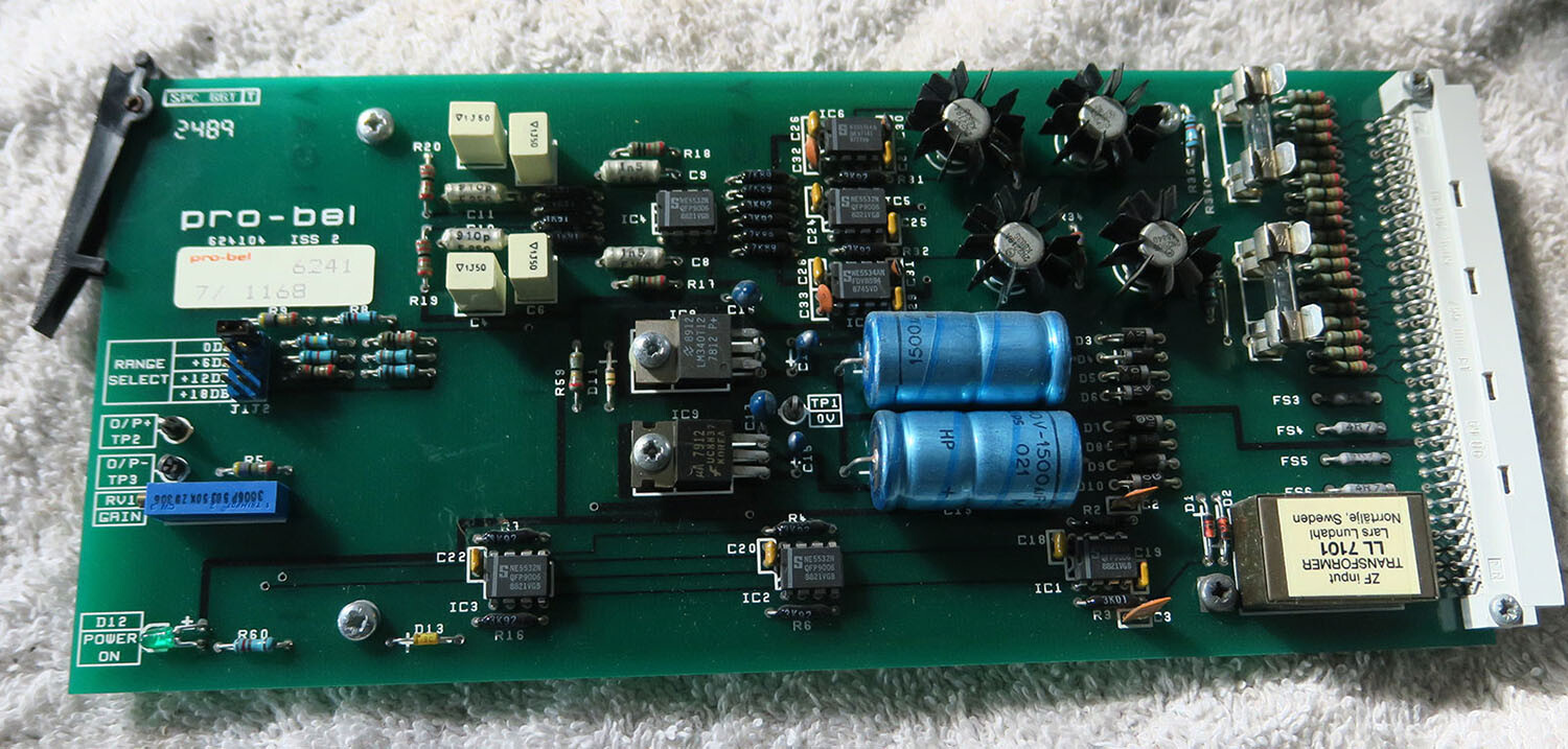 8x ll7101 input lars lundahl transformers on audio cards