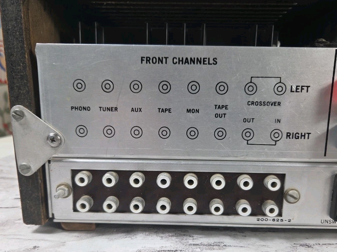 Heathkit AA-2010 4 channel Quadrophonic Integrated Amplifier Read Description
