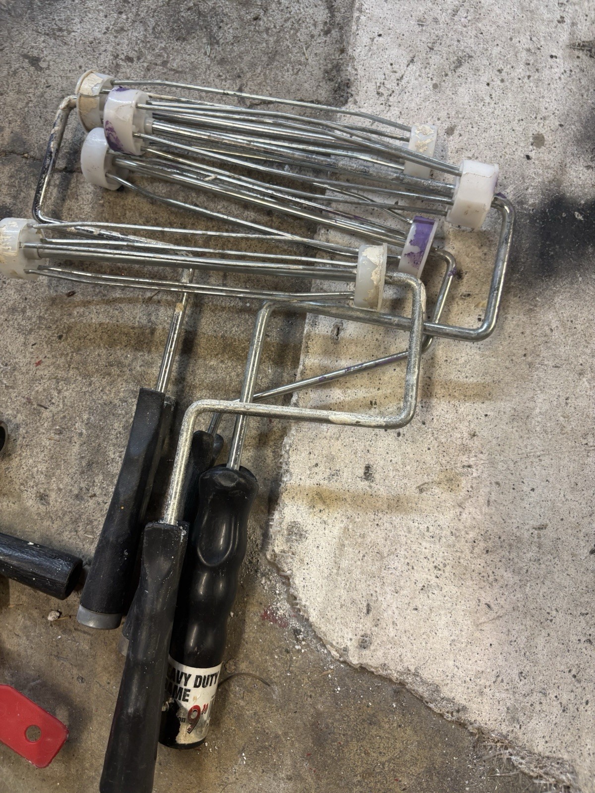 Outside Corner Trowels, Drywall Taping Tools , different style paint rollers LOT