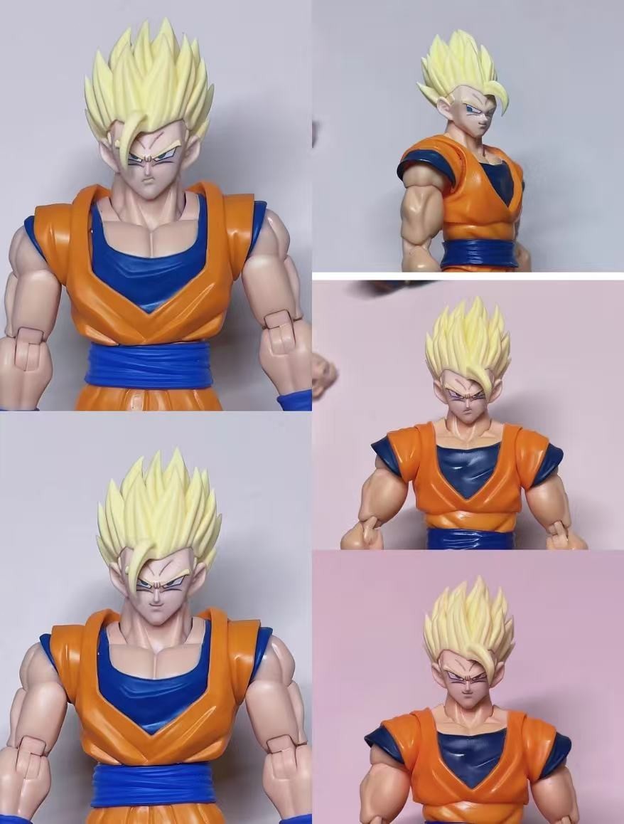 custom 1/12 SHF Ultimate Gohan Future Gohan Head Sculpture Kit (NO Figure)