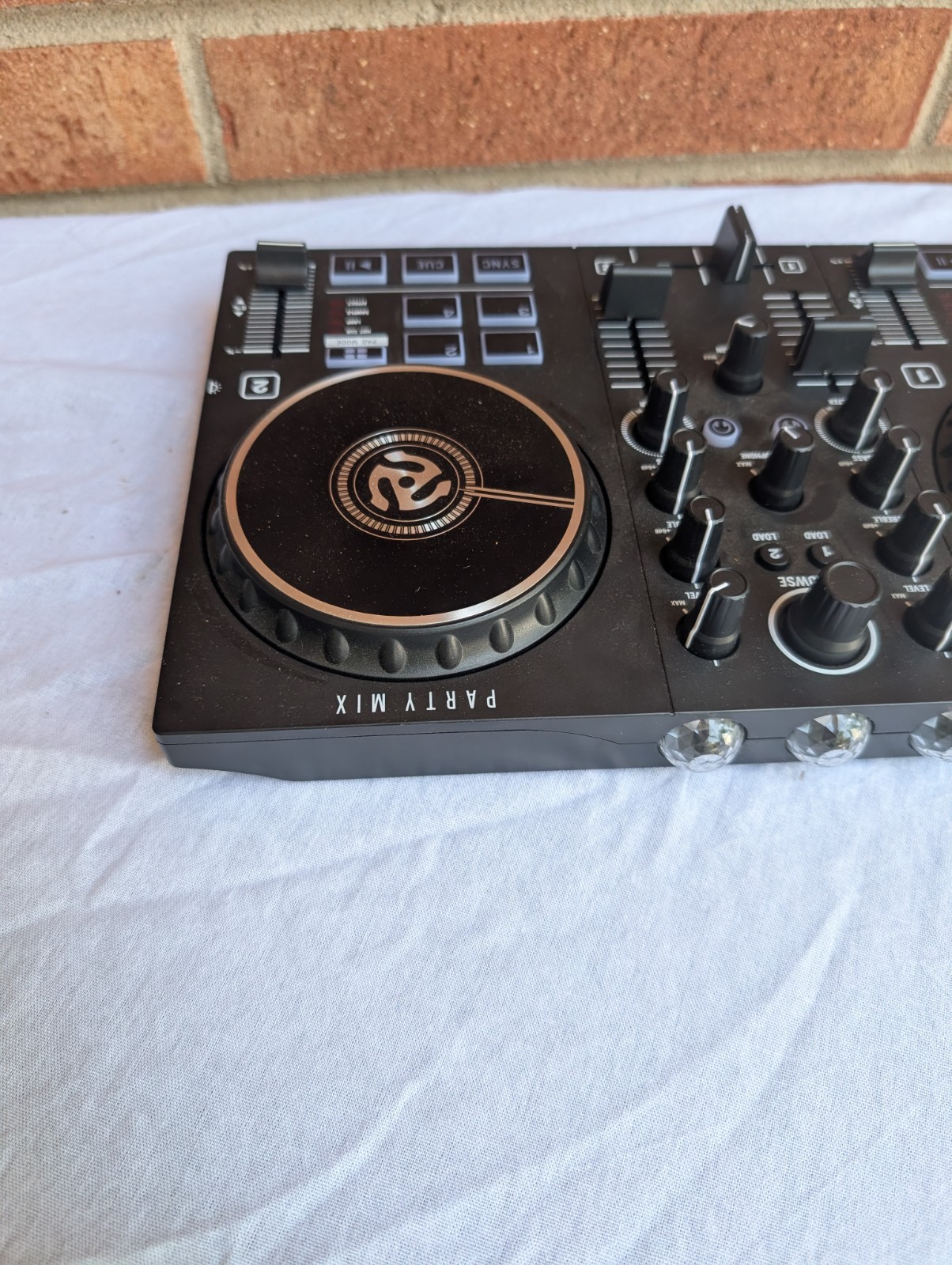 Numark Party Mix II DJ Controller With Built-in Light Show