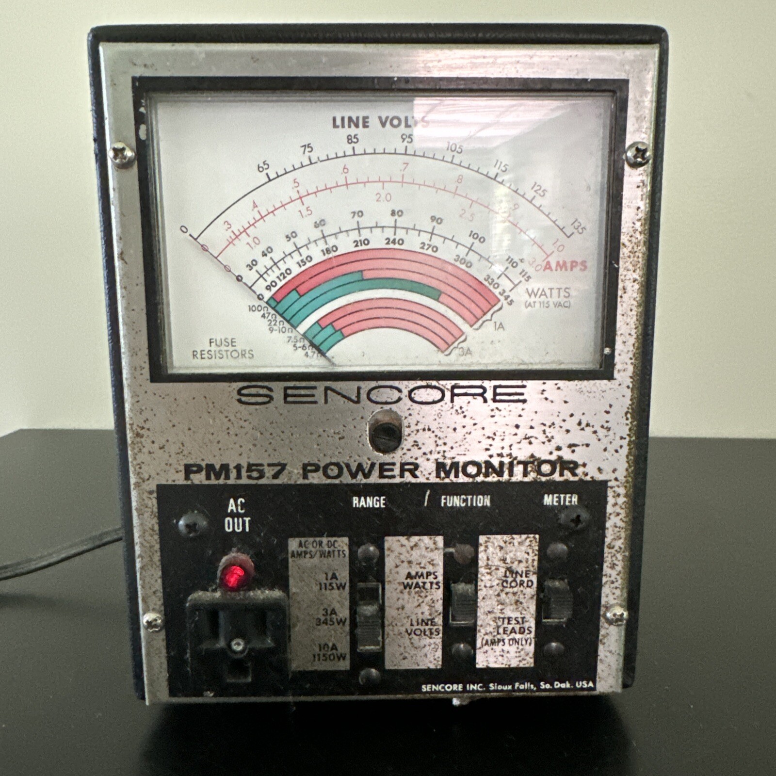 Vintage Sencore PM157 Power Monitor