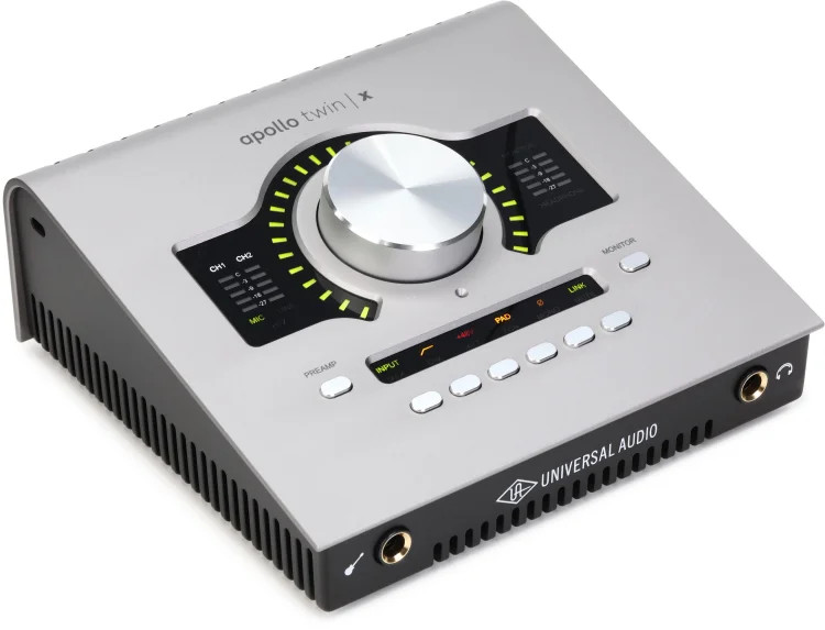 Universal Audio Apollo Twin X QUAD Gen 2 Thunderbolt Audio Interface with UAD