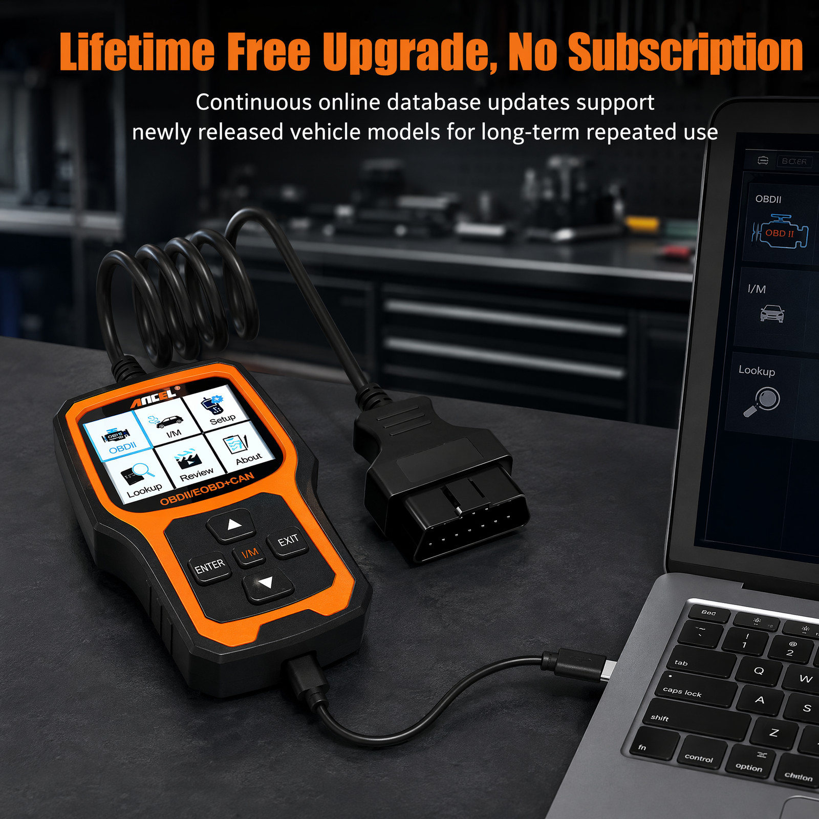 Check Engine Fault Code Reader Automotive OBD2 Scanner Car Diagnostic Scan Tool
