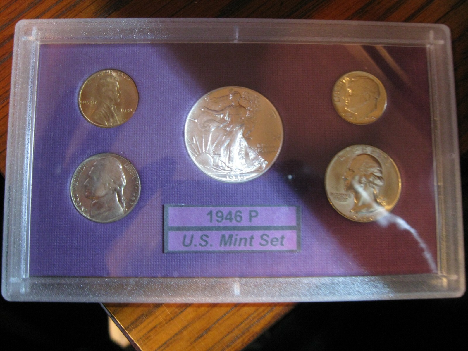 1946 P US Mint Set Brilliant Uncirculated!