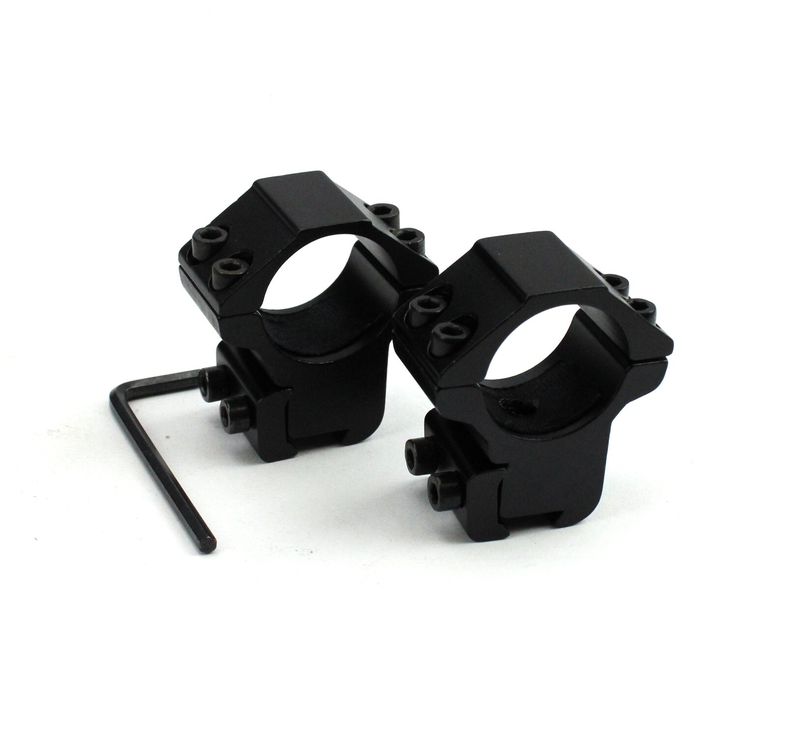 1 Pair Medium Profile 25mm Scope Rings Fit 3/8 in(11mm) Dovetail