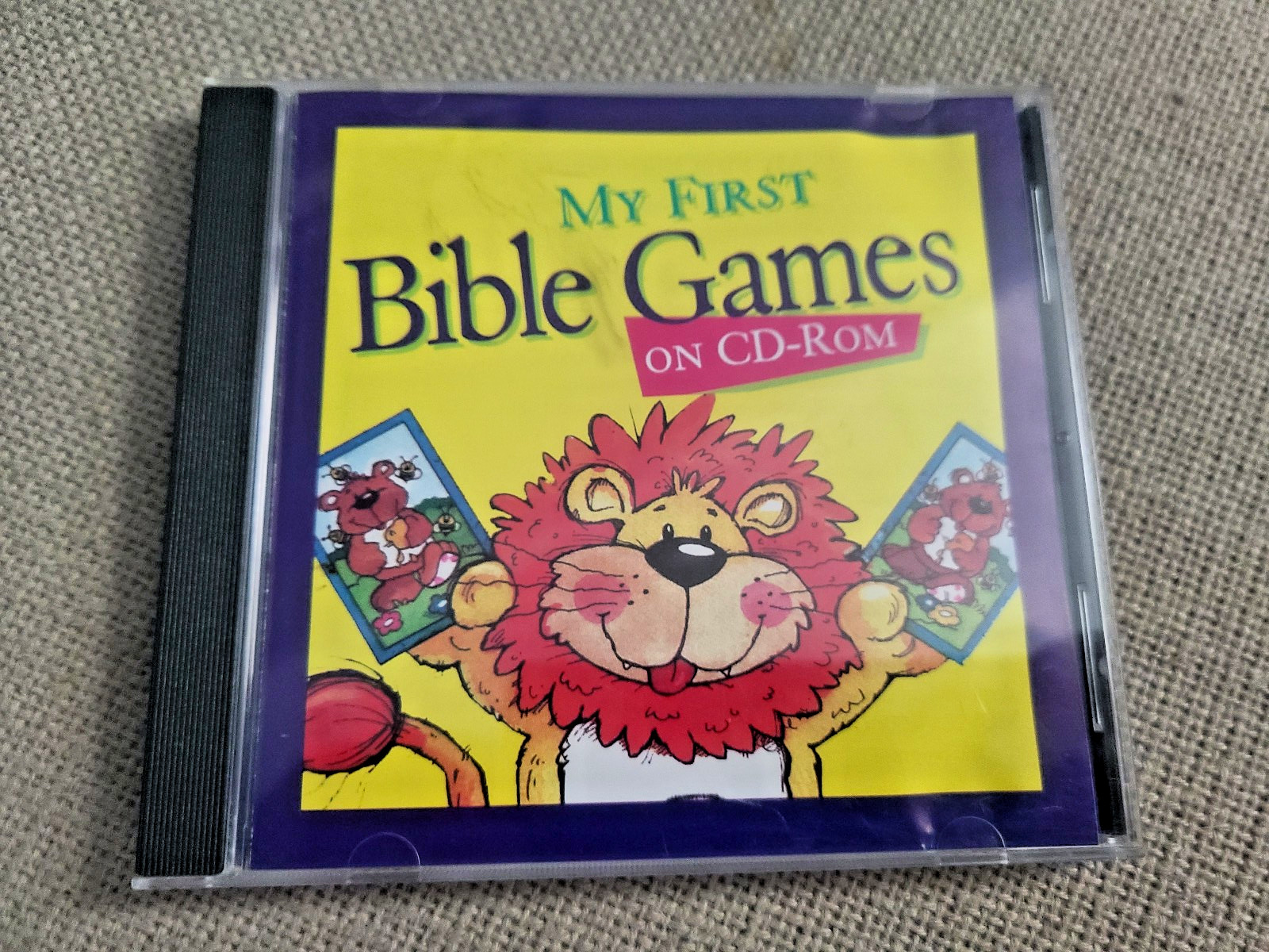 MY FIRST BIBLE GAMES PC/MAC, BINGO/DOMINOS/MATCH/BIBLELAND 1997 Christian