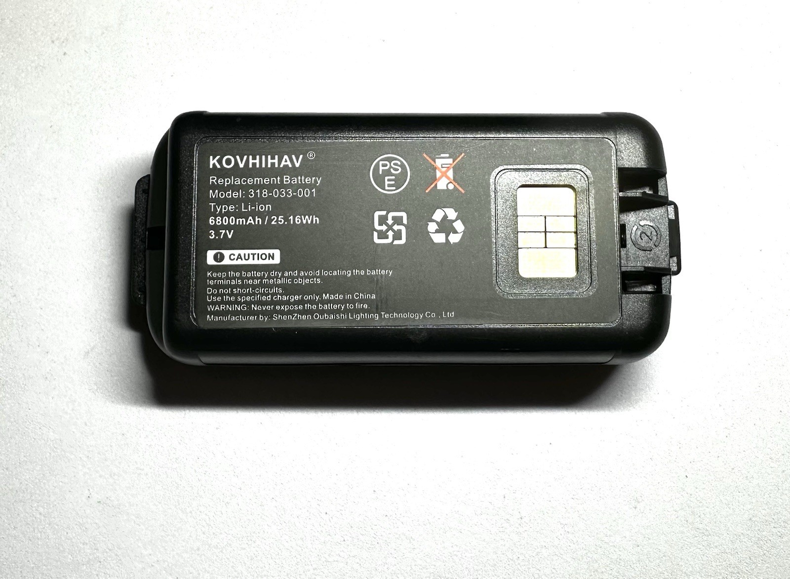 HONEYWELL CK3 CK3X CK3R 6800mAh HIGH CAPACITY Battery Replacement |NEW TESTED