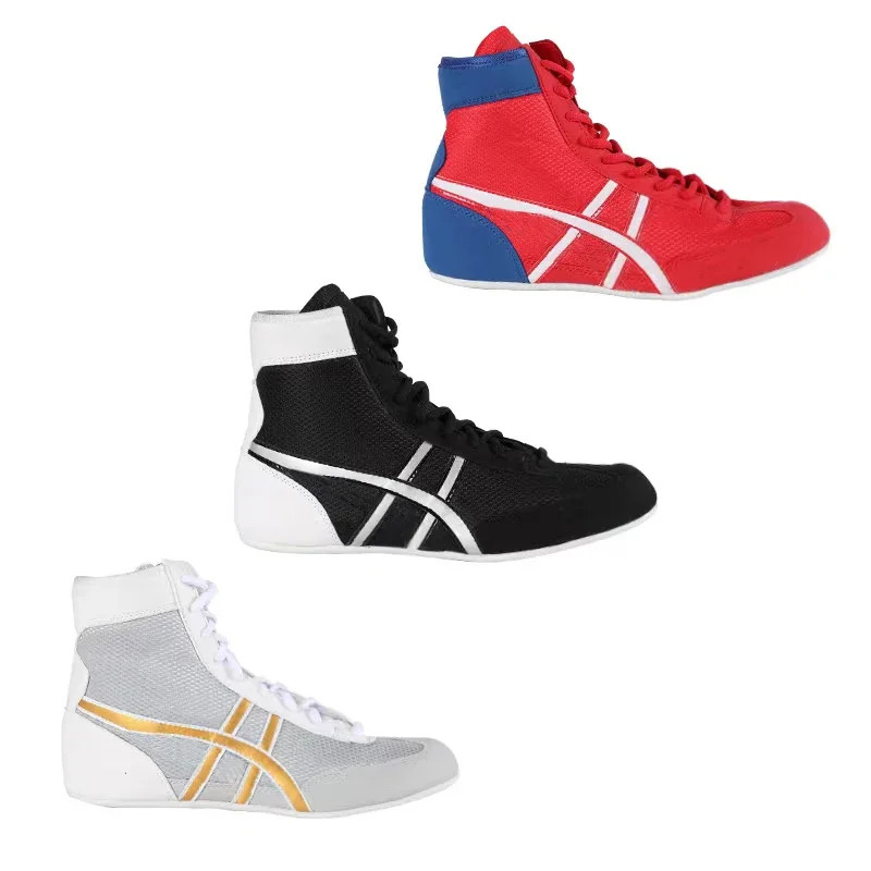 Weightlifting Boxing Wrestling Shoes Non-Slip Breathable Gym Training Sports