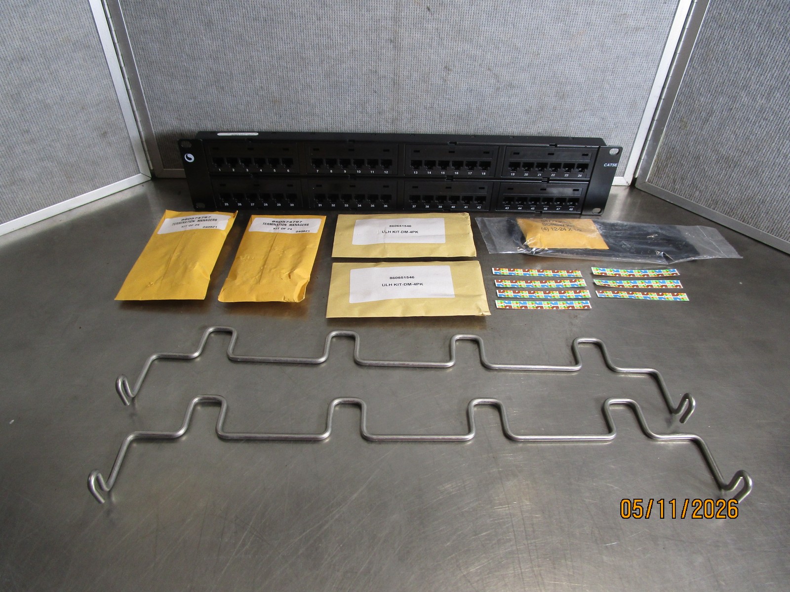 CAT5E 48 Port Patch Panel Model 760180018 New