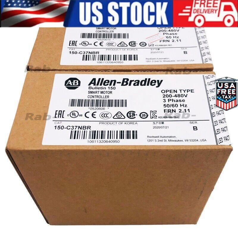 AB 150-C37NBR Smart Motor Controller 150C37NBR New Factory Sealed US Free Tax