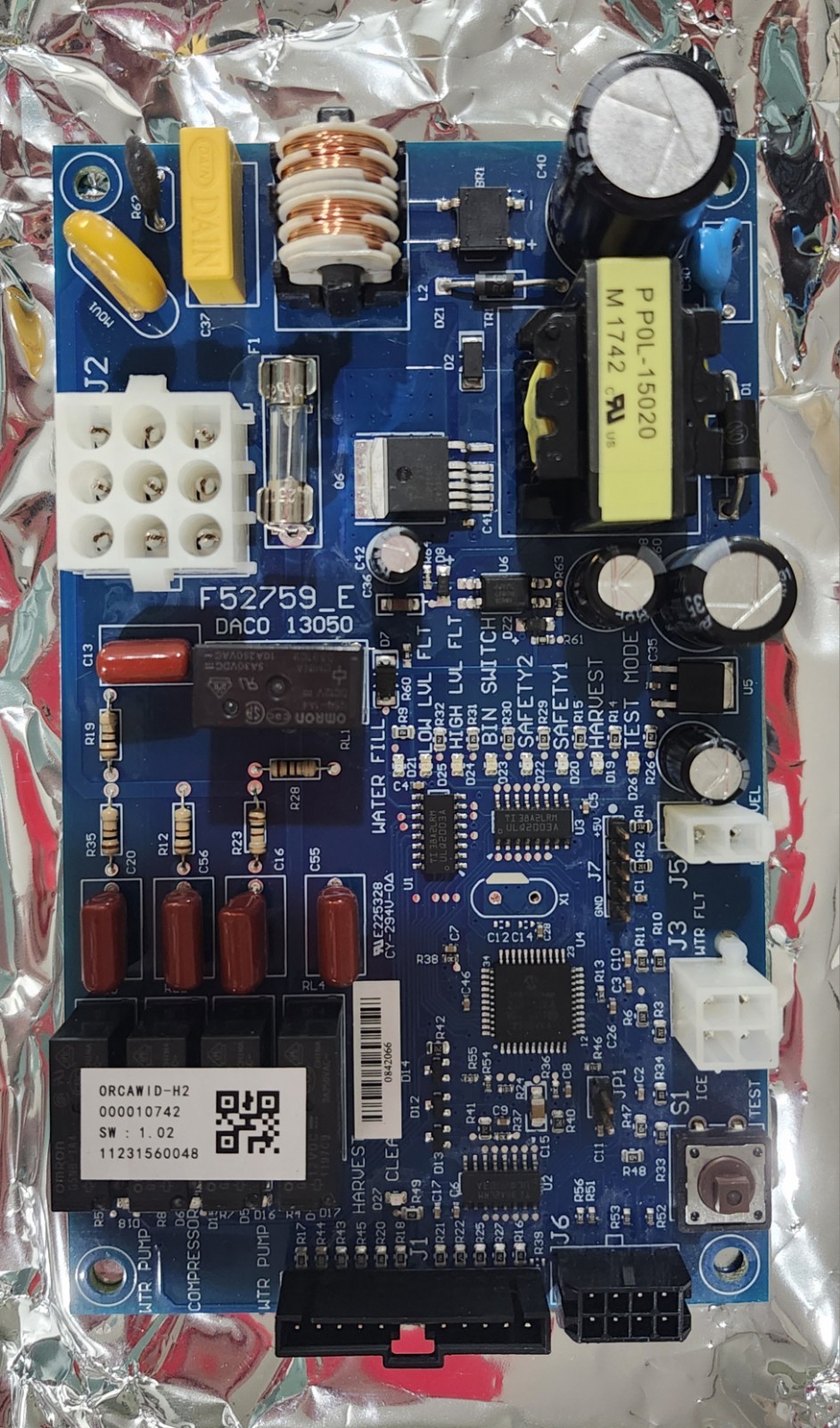 Manitowoc Ice Control Board 000010742 RNS 115V/230V Replacement Part