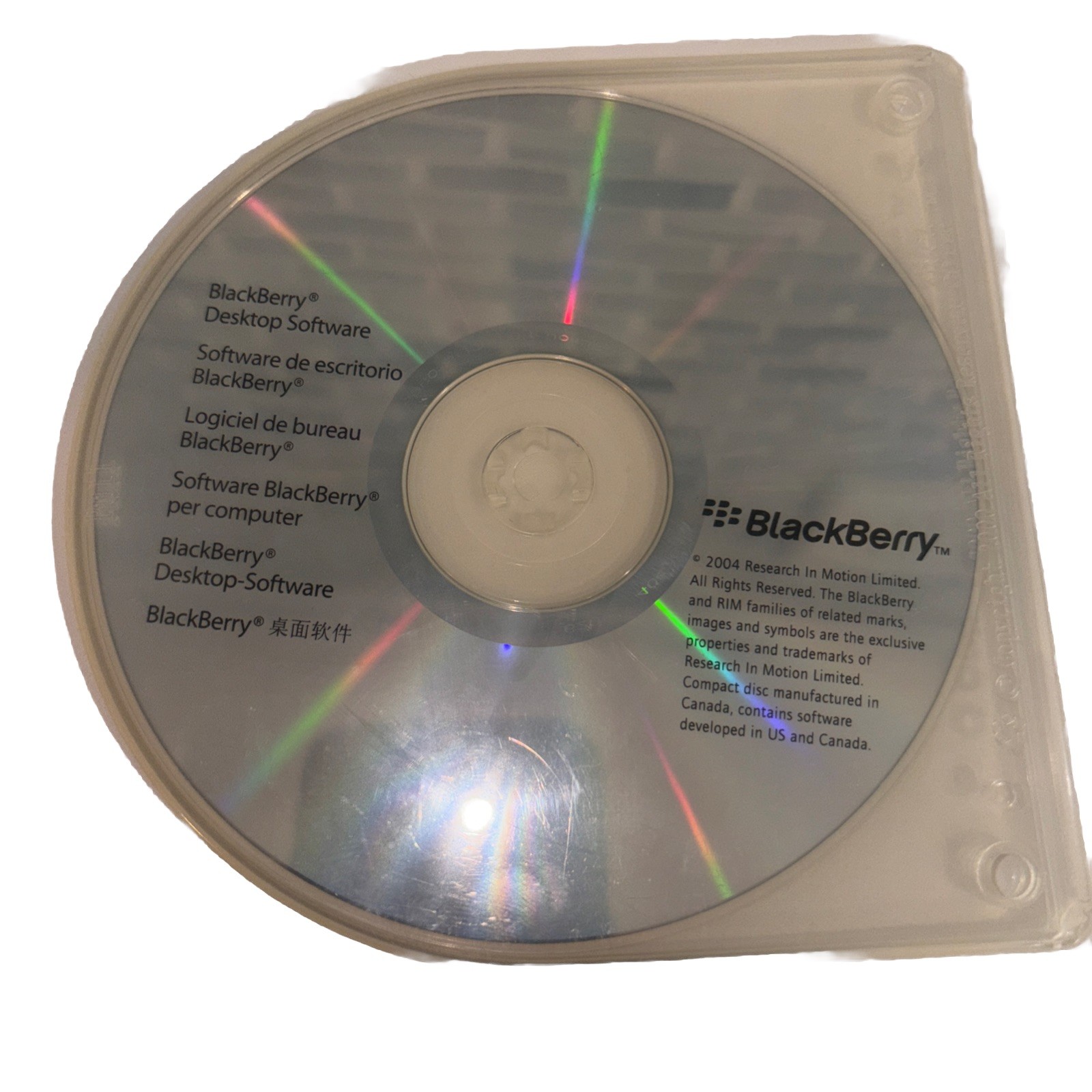 BlackBerry Desktop Software ASY-07716-005 with Guides for 7100i Cell Phone
