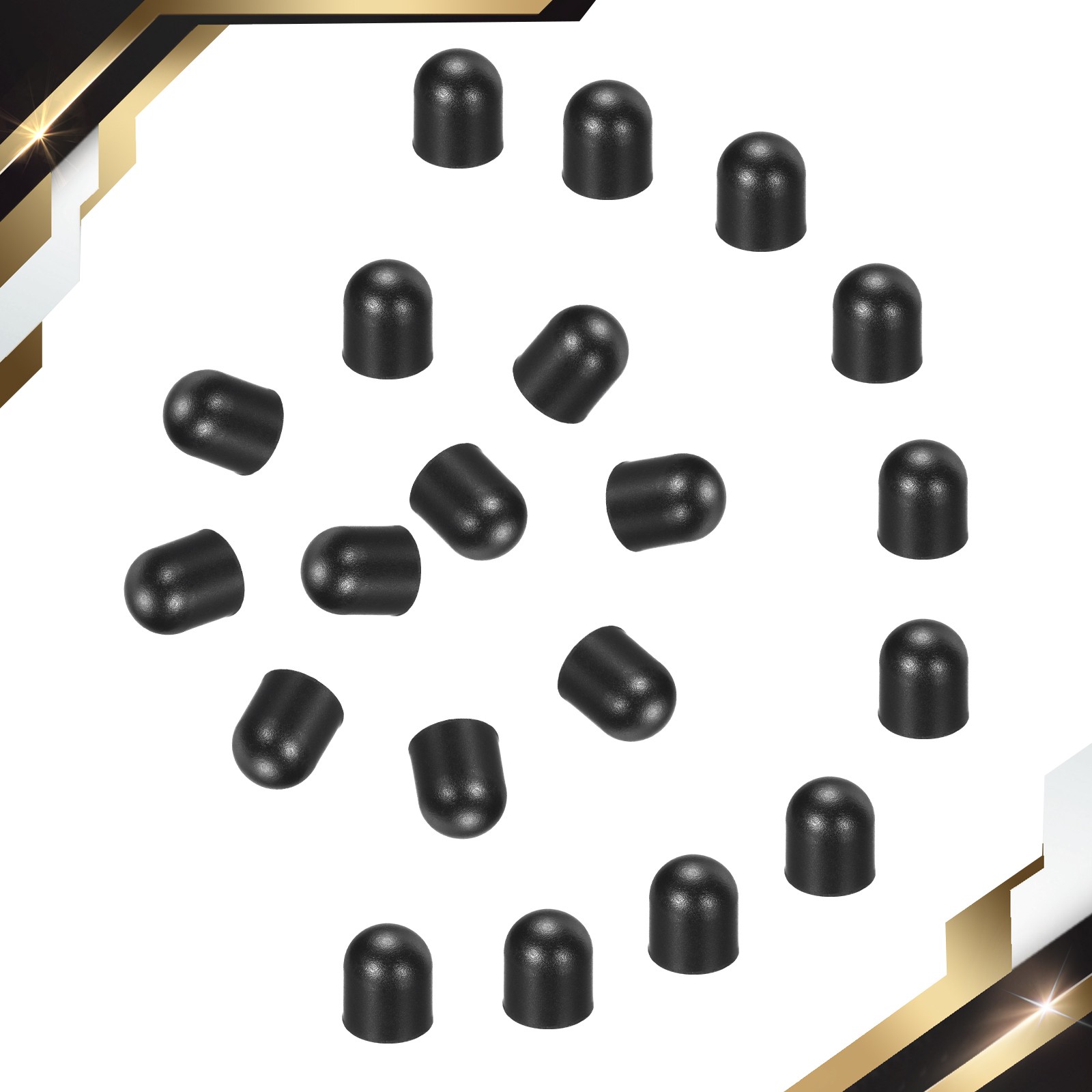 60Pack Replacement Stylus Pen Tips 6mm Screen Pens Silicone Rubber