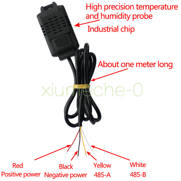 SHT20 Temperature Humidity Sensor Modbus RS485 High Precision Transmitter