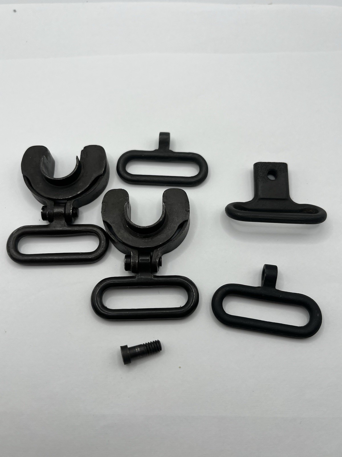 Original WW2 M1 Garand Wood Stock Ferrule Swivel Sling  Parts Lot