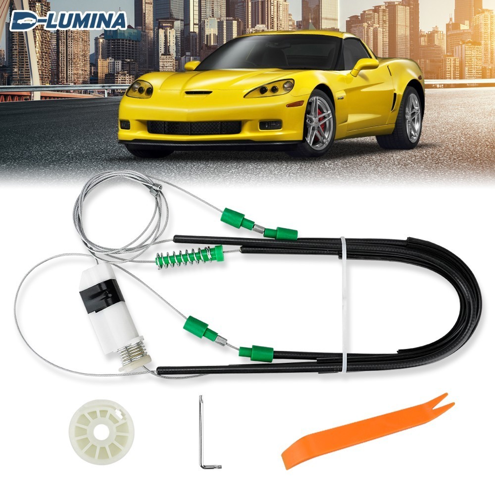 Corvette Window Regulator Repair Front Driver for Chevrolet Corvette C6 2005-13