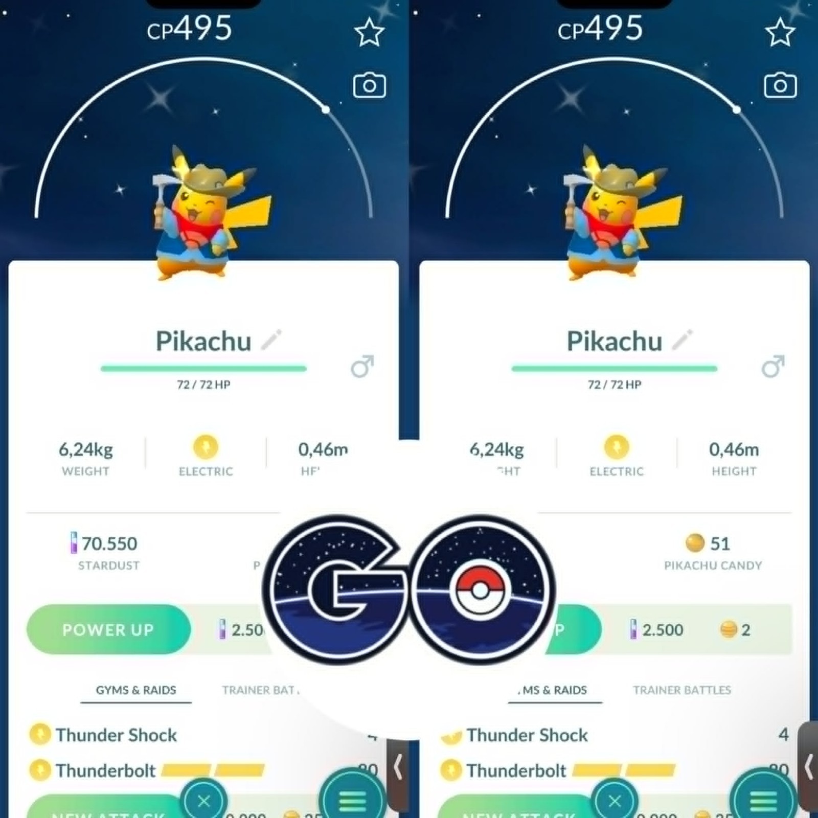 Pokémon Go - Shiny Pikachu Excavator ✨