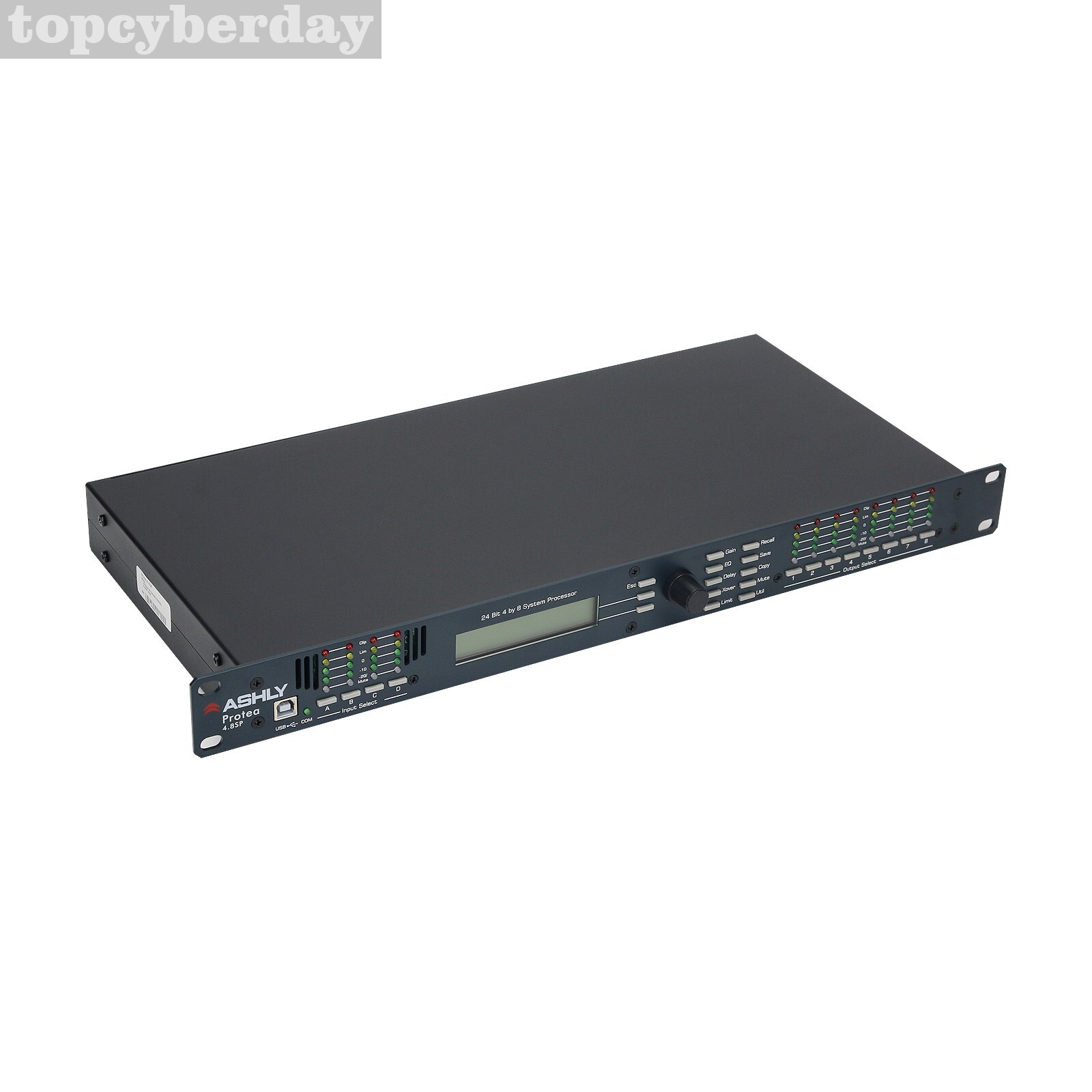 4.8SP DSP Digital Audio Processor Software 4 In 8 Out Profession Sound System US