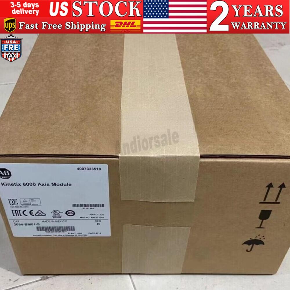 Allen-Bradley 2094-BM01-S Kinetix 6000 Servo Drive Axis Module US Free Tax