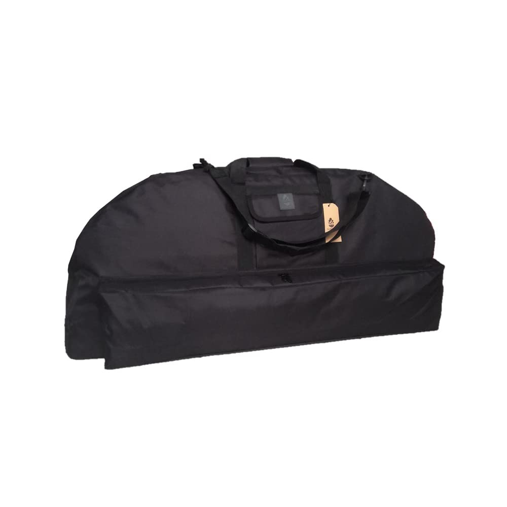 BC-3 Black Soft Compound Bow Case Padded Interior Archery Bow Bag 37 Inch Length