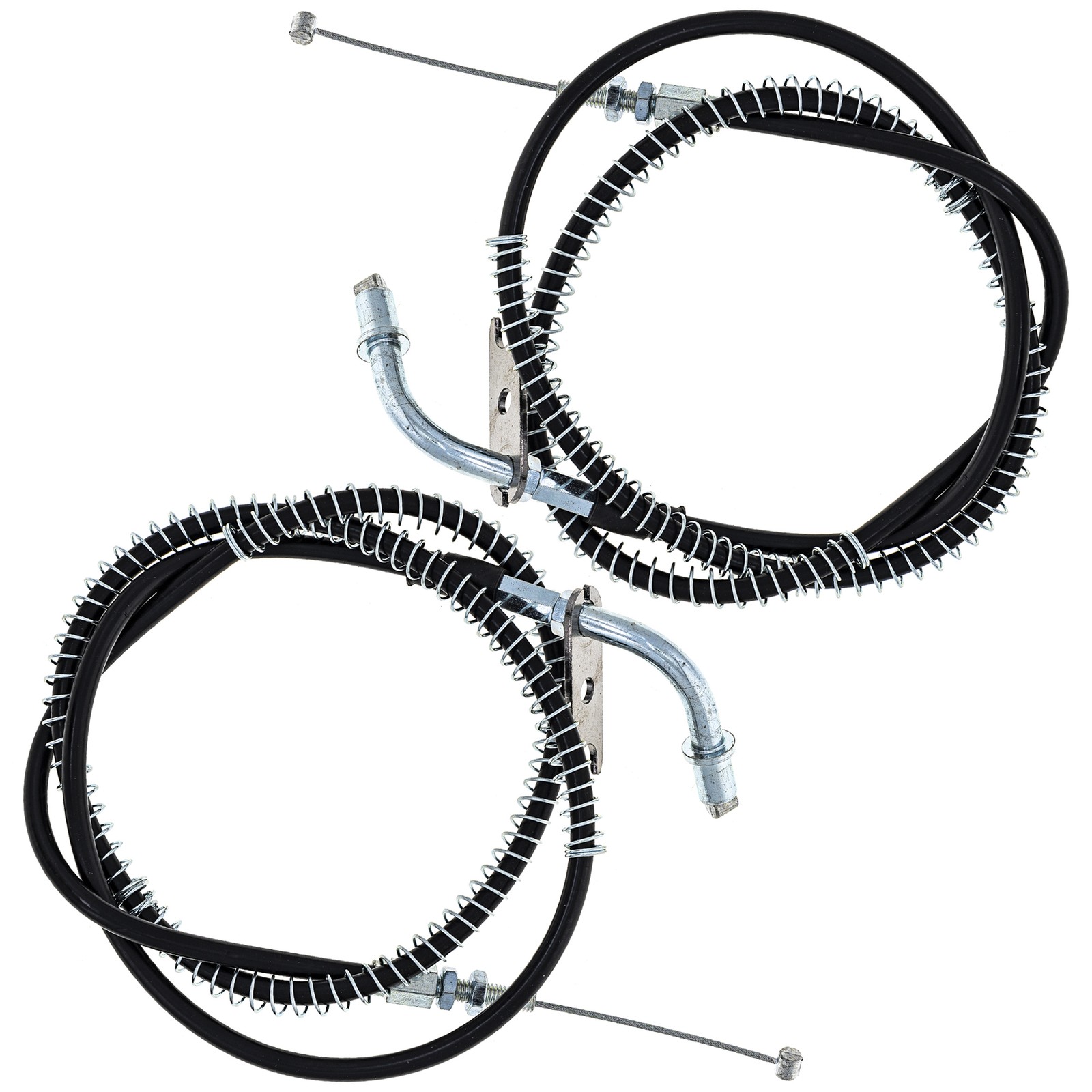 NICHE Push Pull Throttle Cable Set for Kawasaki Vulcan 700 750 VN1500A VN1500B
