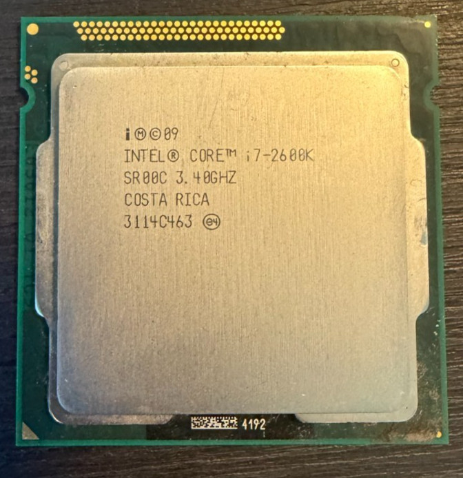 Intel Core i7-2600K SR00C 3.40GHz 8MB Quad-Core LGA1155 Desktop Processor P4S